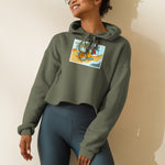 Load image into Gallery viewer, Custard Waves (Po Tat and Dan Tat) Crop Hoodie