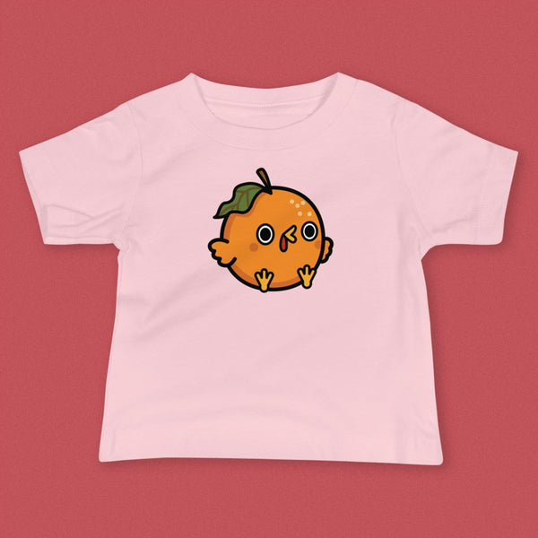 Orange Chicken Baby T-Shirt - Ni De Mama Chinese Clothing