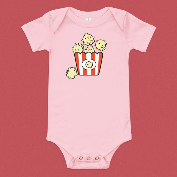 Popcorn Chicken Baby Onesie - Ni De Mama Chinese Clothing