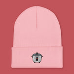 Load image into Gallery viewer, Rice Cooker Embroidered Beanie - Ni De Mama Chinese Clothing
