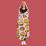 Load image into Gallery viewer, Chinese Bao Hooded Blanket - Ni De Mama Chinese Clothing
