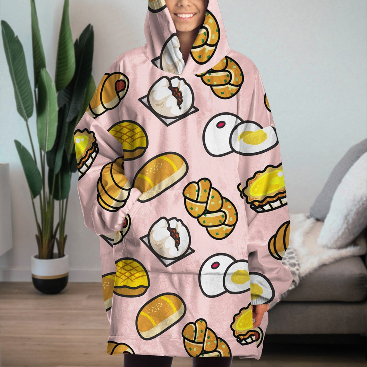 Garlic Bread Oodie Best Price Chinese Bao Snug Blanket Hoodie Shop