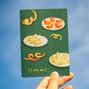 Cut Fruit Greeting Card - Ni De Mama Chinese Clothing