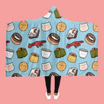 Load image into Gallery viewer, Dim Sum Hooded Blanket - Ni De Mama Chinese Clothing
