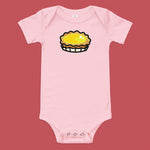 Load image into Gallery viewer, Egg Tart Baby Onesie - Ni De Mama Chinese Clothing

