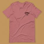 Load image into Gallery viewer, Flower Bridge Embroidered T-Shirt - Ni De Mama Chinese Clothing
