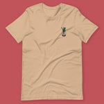 Load image into Gallery viewer, Green Onion Embroidered T-Shirt - Ni De Mama Chinese Clothing
