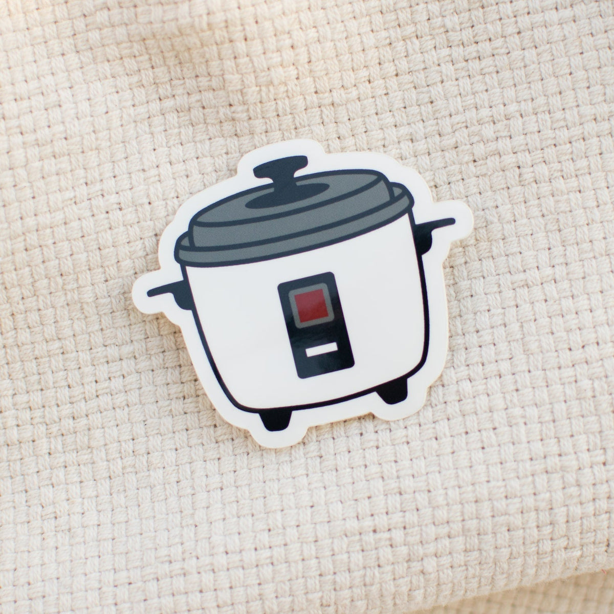 Rice Cooker Sticker / Paper Vinyl Sticker / Laptop Sticker / Cute Sticker 