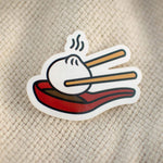 Load image into Gallery viewer, Xiao Long Bao Vinyl Sticker - Ni De Mama Chinese - Inspired Clothing | ,