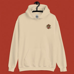 Year of the Dog Embroidered Hoodie - Ni De Mama Chinese Clothing
