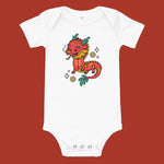 Load image into Gallery viewer, Year of the Dragon Baby Onesie - Ni De Mama Chinese Clothing
