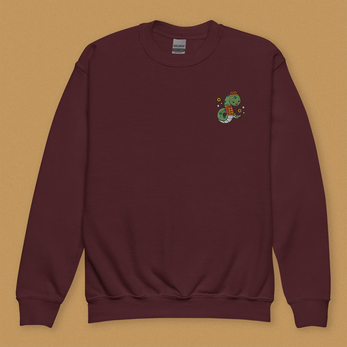 Year of the Snake Embroidered Kids Sweatshirt | Shop Zodiac – Ni 