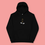 Load image into Gallery viewer, 6 - 7 Embroidered Kids Hoodie - Limited Edition - Ni De Mama Chinese - Inspired Clothing | Black , S
