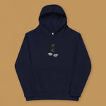 Load image into Gallery viewer, 6 - 7 Embroidered Kids Hoodie - Limited Edition - Ni De Mama Chinese - Inspired Clothing | Navy Blue , S
