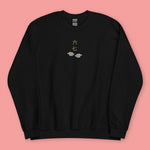 Load image into Gallery viewer, 6 - 7 Embroidered Sweatshirt - Limited Edition - Ni De Mama Chinese - Inspired Clothing | Black , S
