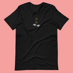 Load image into Gallery viewer, 6 - 7 Embroidered T-Shirt - Limited Edition - Ni De Mama Chinese - Inspired Clothing | Black , XS
