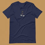 Load image into Gallery viewer, 6 - 7 Embroidered T-Shirt - Limited Edition - Ni De Mama Chinese - Inspired Clothing | Navy Blue , XS
