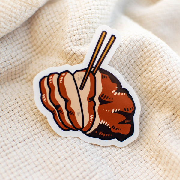 Char Siu Vinyl Sticker