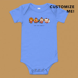 Personalized Zodiac Baby/Toddler Onesie & Tee