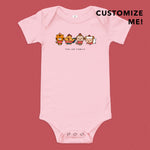 Load image into Gallery viewer, Personalized Zodiac Baby/Toddler Onesie &amp; Tee
