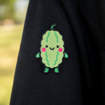 Load image into Gallery viewer, Bitter Melon Embroidered Hoodie - Ni De Mama Chinese - Inspired Clothing | Black , S
