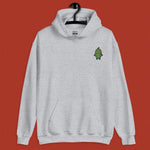 Load image into Gallery viewer, Bitter Melon Embroidered Hoodie - Ni De Mama Chinese - Inspired Clothing | Heather Grey , S
