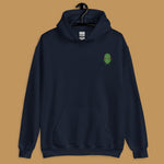 Load image into Gallery viewer, Bitter Melon Embroidered Hoodie - Ni De Mama Chinese - Inspired Clothing | Navy Blue , S
