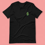 Load image into Gallery viewer, Bitter Melon Embroidered T-Shirt - Ni De Mama Chinese - Inspired Clothing | Black , S
