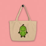 Load image into Gallery viewer, Bitter Melon Large Tote - Ni De Mama Chinese - Inspired Clothing | Canvas ,
