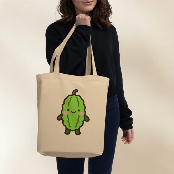 Bitter Melon Tote Bag - Ni De Mama Chinese - Inspired Clothing | Canvas ,