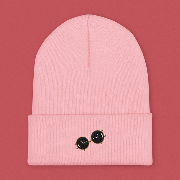 Boba Besteas Embroidered Beanie - Ni De Mama Chinese Clothing