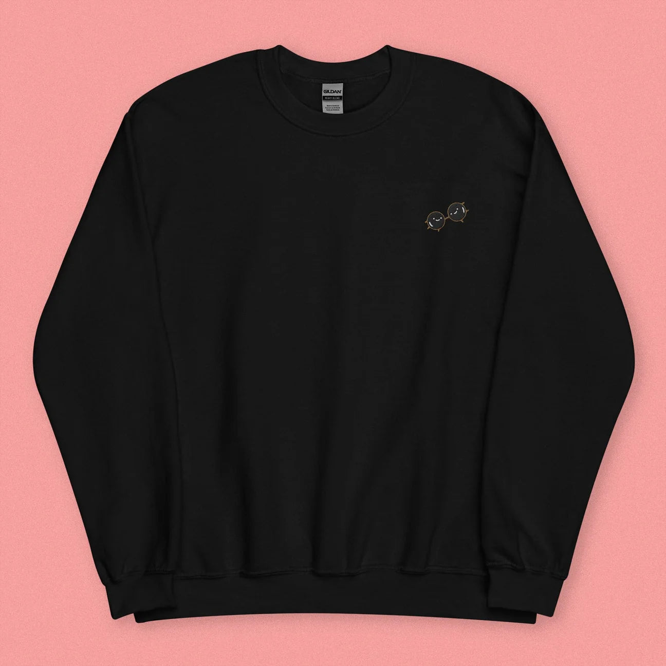 Boba Besteas Embroidered Sweatshirt / Overstock (Final Sale) - Ni De Mama Chinese - Inspired Clothing | Black , S