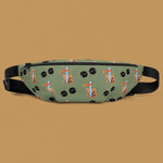 Load image into Gallery viewer, Boba Fanny Pack - Ni De Mama Chinese - Inspired Clothing | Olive Green , Medium Strap
