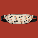 Load image into Gallery viewer, Boba Fanny Pack - Ni De Mama Chinese - Inspired Clothing | Soft Cream , Medium Strap
