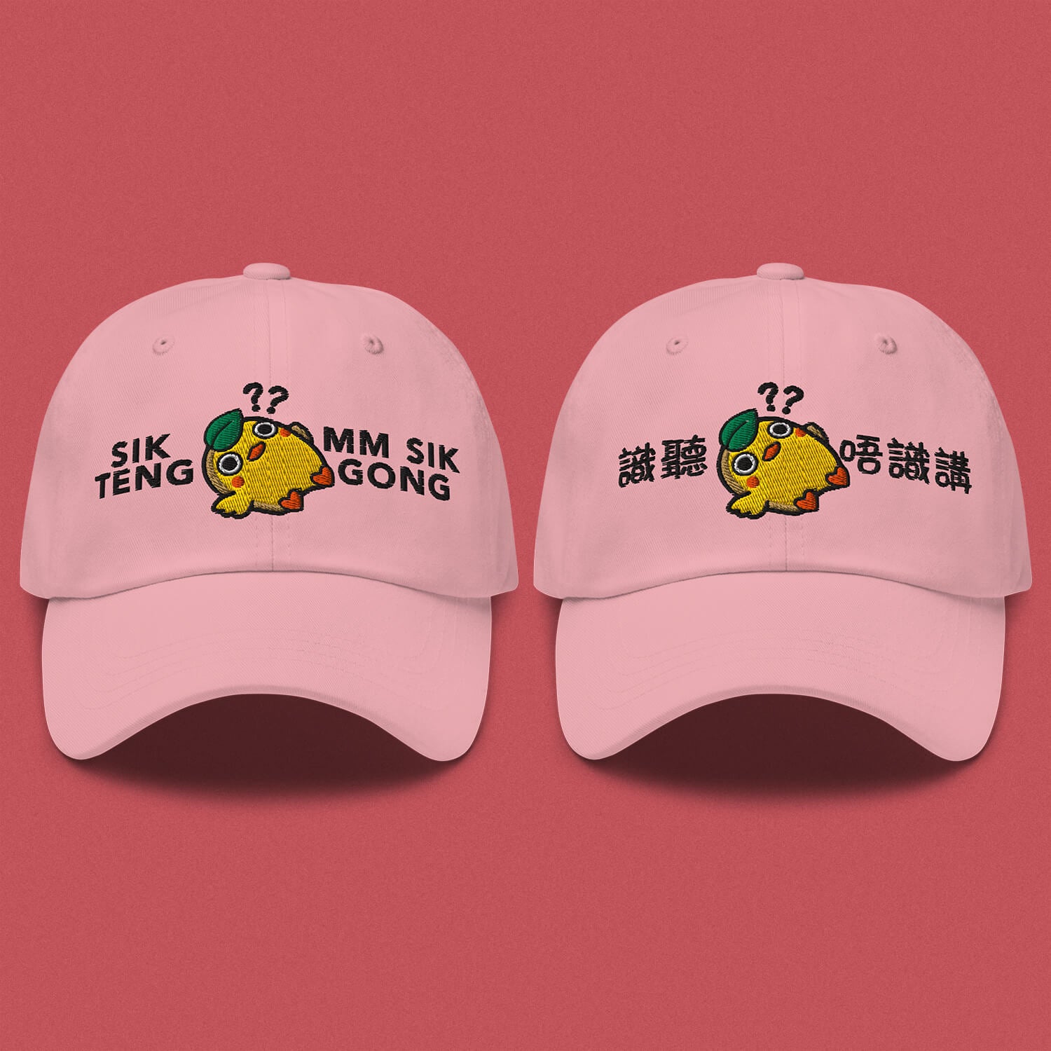 Sik Teng Mm Sik Gong Embroidered Cap