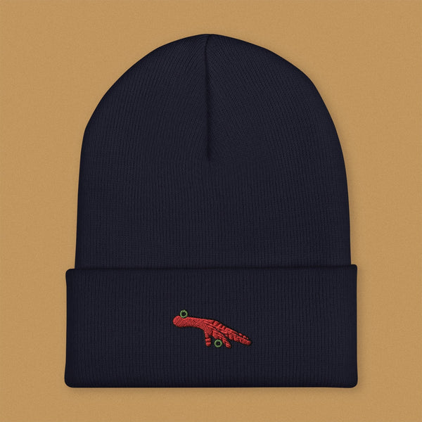 Chicken Feet Embroidered Beanie - Ni De Mama Chinese Clothing