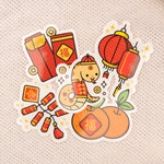 Load image into Gallery viewer, Chinese New Year Vinyl Sticker Set - Ni De Mama Chinese - Inspired Clothing | ,
