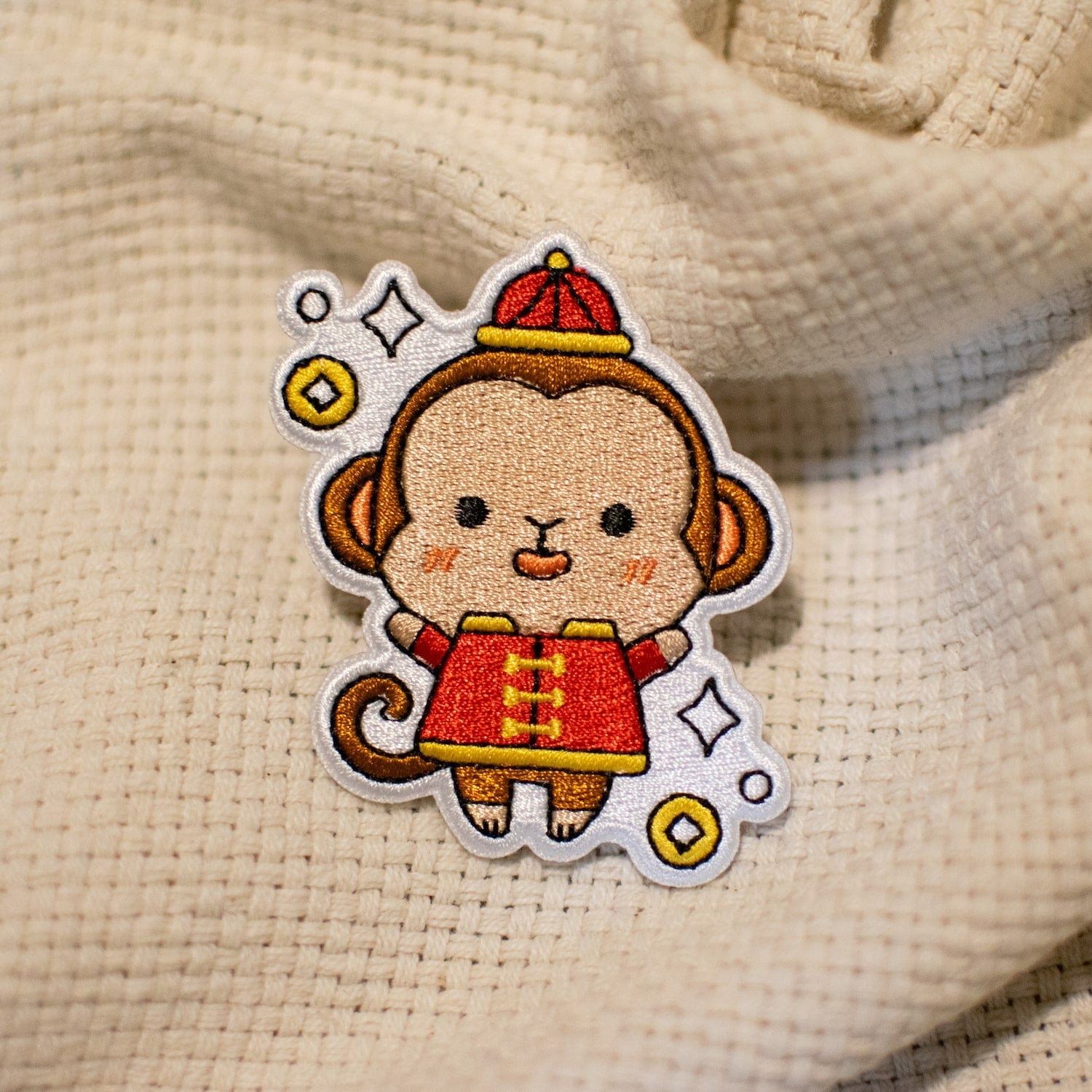 Chinese Zodiac Embroidered Patch Set - Ni De Mama Chinese - Inspired Clothing | ,