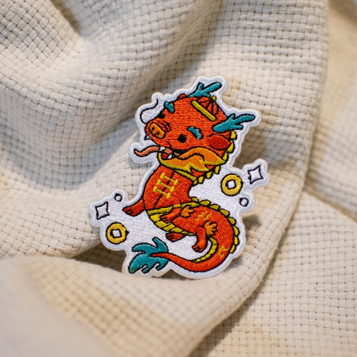 Chinese Zodiac Embroidered Patch Set - Ni De Mama Chinese - Inspired Clothing | ,