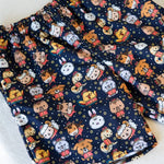 Load image into Gallery viewer, Chinese Zodiac Swim Trunks / Sample (Final Sale) - Ni De Mama Chinese - Inspired Clothing | Navy Blue , S
