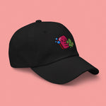 Load image into Gallery viewer, Cilantro Embroidered Cap - Ni De Mama Chinese - Inspired Clothing | Black ,
