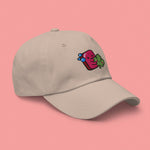 Load image into Gallery viewer, Cilantro Embroidered Cap - Ni De Mama Chinese - Inspired Clothing | Canvas ,
