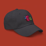 Load image into Gallery viewer, Cilantro Embroidered Cap - Ni De Mama Chinese - Inspired Clothing | Charcoal ,

