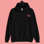 Load image into Gallery viewer, Cilantro Embroidered Hoodie - Ni De Mama Chinese - Inspired Clothing | Black , S
