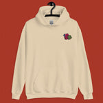 Load image into Gallery viewer, Cilantro Embroidered Hoodie - Ni De Mama Chinese - Inspired Clothing | Soft Cream , S
