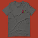 Load image into Gallery viewer, Cilantro Embroidered T-Shirt - Ni De Mama Chinese - Inspired Clothing | Charcoal , S
