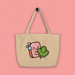 Load image into Gallery viewer, Cilantro Large Tote - Ni De Mama Chinese - Inspired Clothing | Canvas ,
