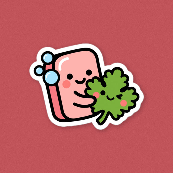 Cilantro Vinyl Sticker - Ni De Mama Chinese - Inspired Clothing | ,
