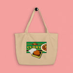 Load image into Gallery viewer, Curry Heart Large Tote - Ni De Mama Chinese - Inspired Clothing | Canvas ,
