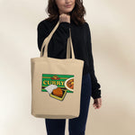 Load image into Gallery viewer, Curry Heart Tote Bag - Ni De Mama Chinese - Inspired Clothing | Black ,
